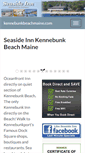 Mobile Screenshot of kennebunkbeachmaine.com